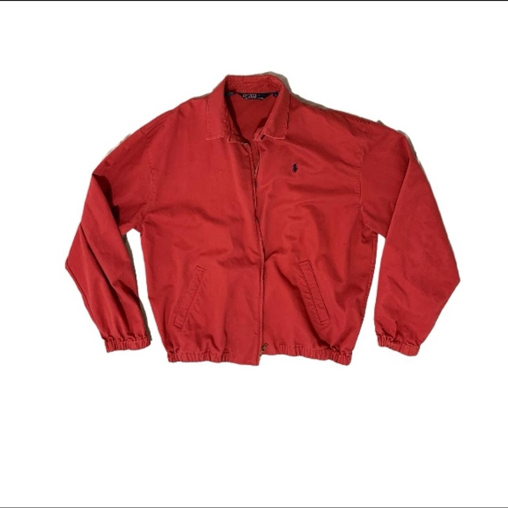 ralph lauren polo red mens jacket vintage